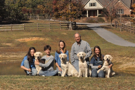 About Summer Brook - picture of family